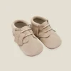 Kraamcadeau Babyschoentjes leer - Indian Beige