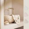 Kraamcadeau BadcapeStripe Terry van Jollein