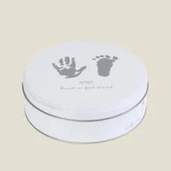 Kraamcadeau BamBam Hand/Foot Print Grey