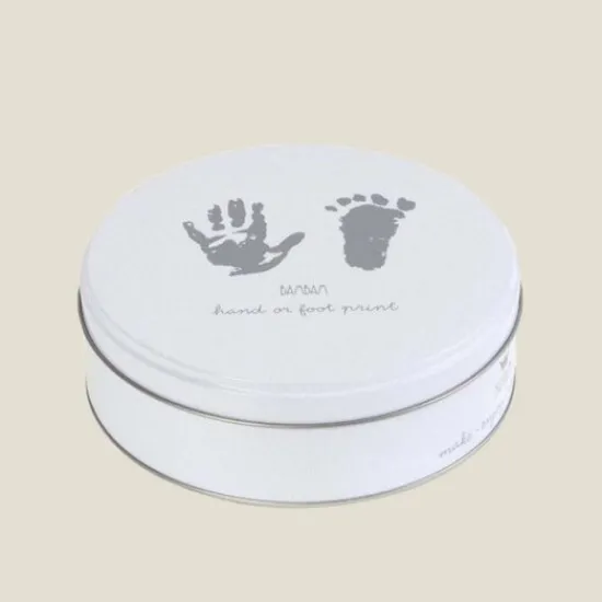 Kraamcadeau BamBam Hand/Foot Print Grey