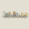 Kraamcadeau Blokkentrein Kip Little Farm - Little Dutch