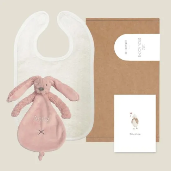 Kraamcadeau Brievenbus cadeau - Pink