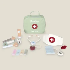 Kraamcadeau Doktersset met naam - Little Dutch