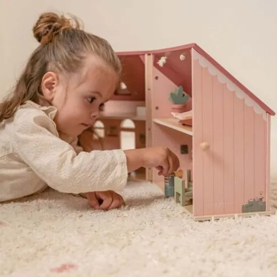 Kraamcadeau Draagbare poppenhuis - Little Dutch