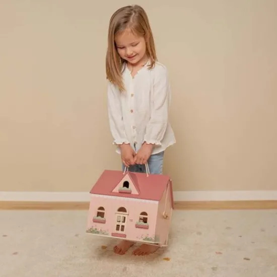 Kraamcadeau Draagbare poppenhuis - Little Dutch