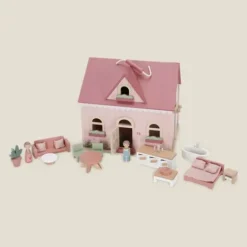 Kraamcadeau Draagbare poppenhuis - Little Dutch