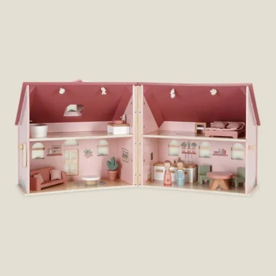 Kraamcadeau Draagbare poppenhuis - Little Dutch
