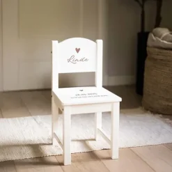 Kraamcadeau Geboortestoeltje met Hartjes