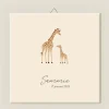 Kraamcadeau Geboortetegeltje - Giraffe