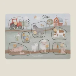 Kraamcadeau Geluidenpuzzel - Little Farm - Little Dutch