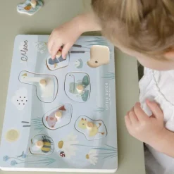 Kraamcadeau Geluidenpuzzel - Little Goose - Little Dutch