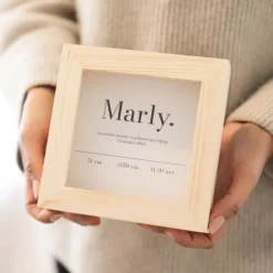 Kraamcadeau Gepersonaliseerde spaarpot