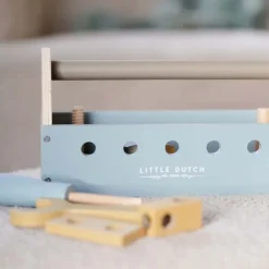 Kraamcadeau Gereedschapskist met naam - Little Dutch