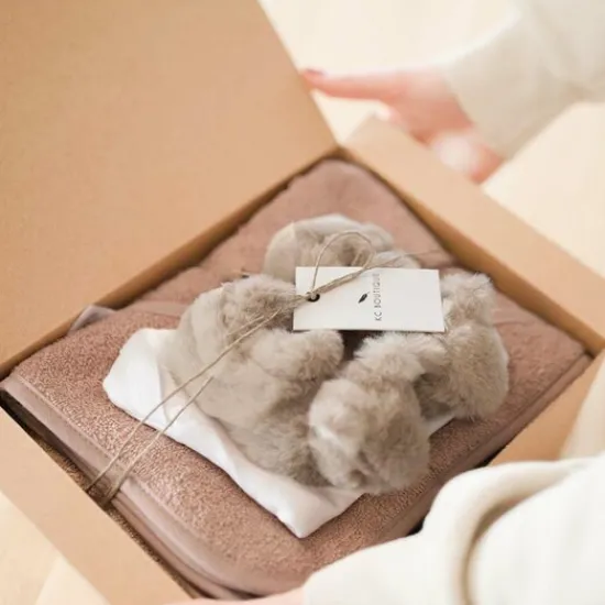 Kraamcadeau Giftbox met naam - Eekhoorn