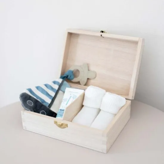 Kraamcadeau Giftbox met naam - Speentje