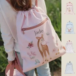Kraamcadeau Gymtas met naam - Little Dutch
