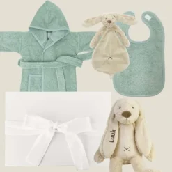 Kraamcadeau Happy Horse kraampakket met naam