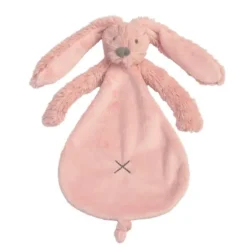 Kraamcadeau Happy HorseRabbit Richie tutteldoek met naam