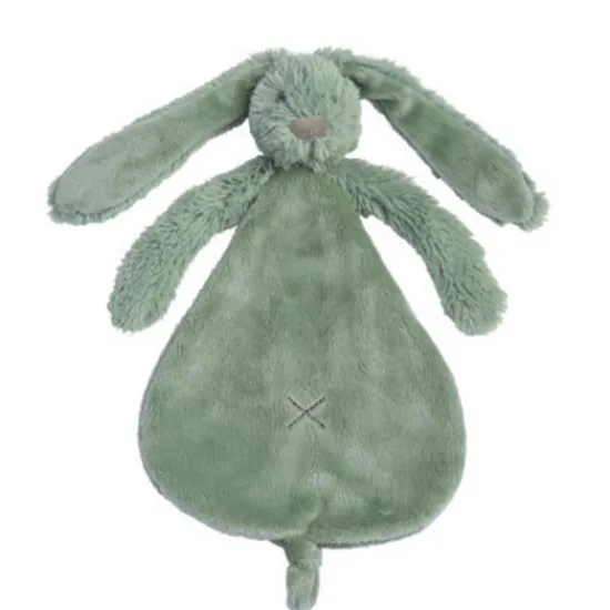 Kraamcadeau Happy HorseRabbit Richie tutteldoek met naam