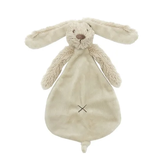 Kraamcadeau Happy HorseRabbit Richie tutteldoek met naam