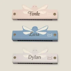 Kraamcadeau Harmonica - Label Label