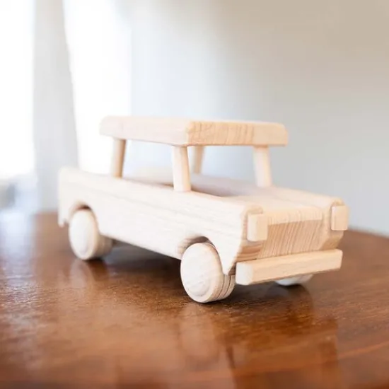 Kraamcadeau Houten Auto