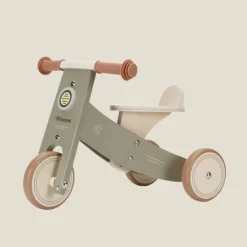 Kraamcadeau Houten Driewieler Olive - Little Dutch