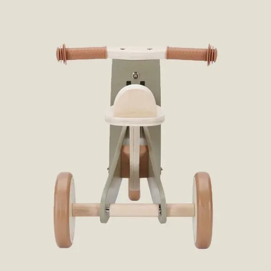Kraamcadeau Houten Driewieler Olive - Little Dutch