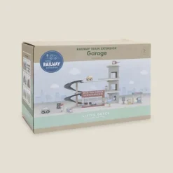 Kraamcadeau Houten garage met naam - Little Dutch