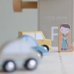 Kraamcadeau Houten garage met naam - Little Dutch
