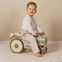 Kraamcadeau Houten looptractor Little Farm - Little Dutch