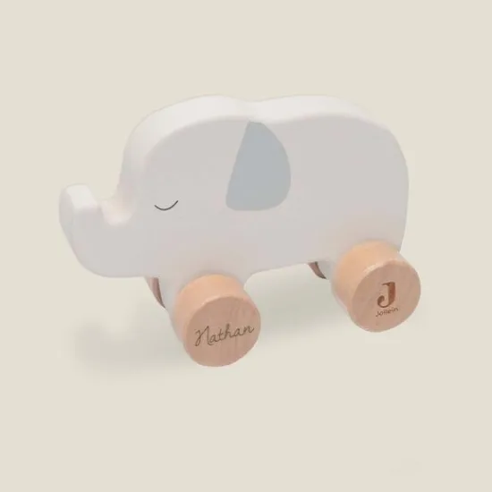 Kraamcadeau Houten olifant - Jollein