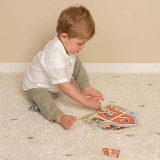 Kraamcadeau Houten puzzel - Little Dutch