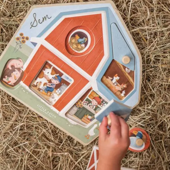 Kraamcadeau Houten puzzel - Little Dutch