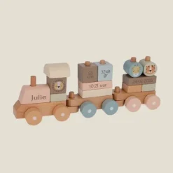 Kraamcadeau Houten speelgoedtrein - Monnëka