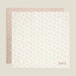 Kraamcadeau Hydrofiele doeken Jollein - Twig Wild Rose
