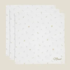 Kraamcadeau Hydrofiele doeken Jollein- Lovely Birds- 3 stuks