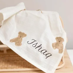 Kraamcadeau Hydrofiele doeken Jollein - Bear - 2 stuks