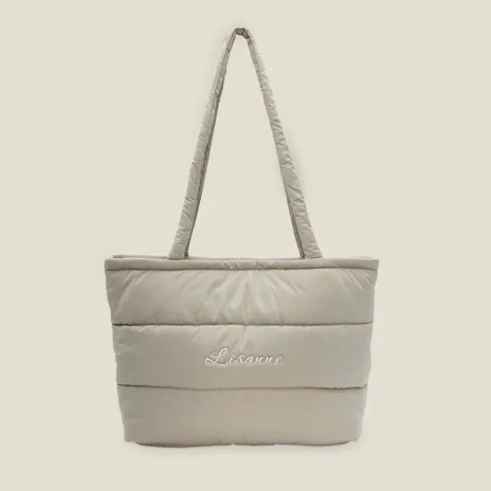 Kraamcadeau Jollein Luiertas Puffed - Olive Green