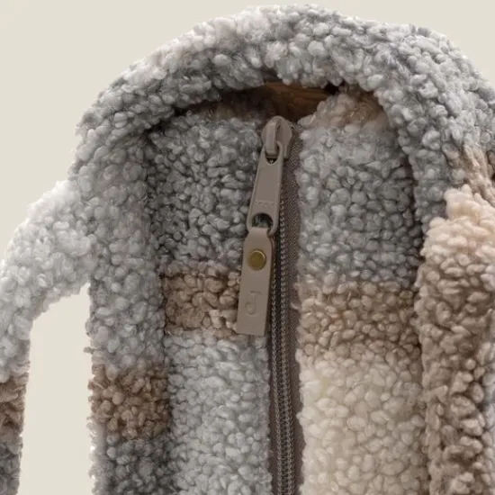 Kraamcadeau Jollein Luiertas Shopper - Check Bouclé