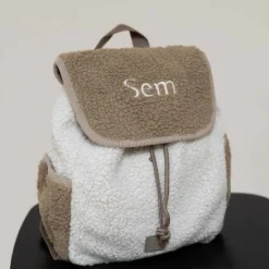 Kraamcadeau Jollein rugtasje - Colourblock Naturel