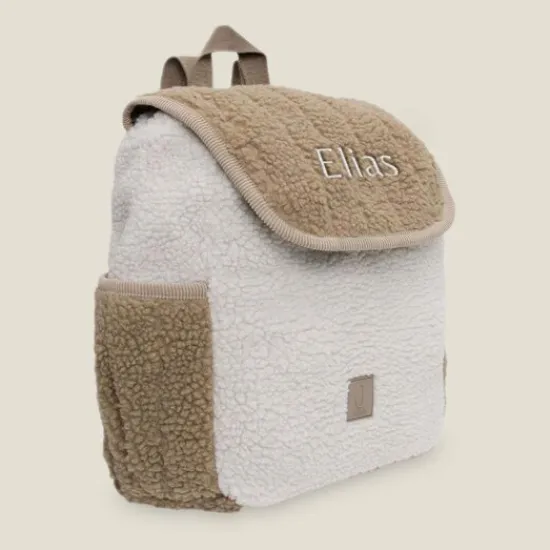 Kraamcadeau Jollein rugtasje - Colourblock Naturel