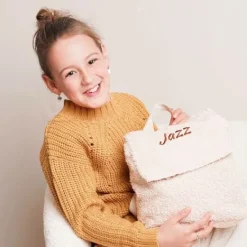 Kraamcadeau Jollein teddy rugzak Boucl&eacute; - Naturel