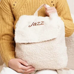 Kraamcadeau Jollein teddy rugzak Boucl&eacute; - Naturel