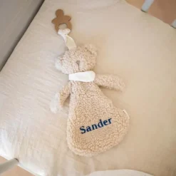Kraamcadeau Kidslabel Speendoek Teddybeer