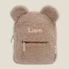 Kraamcadeau Kidslabel Teddy rugzak &ndash; Clay