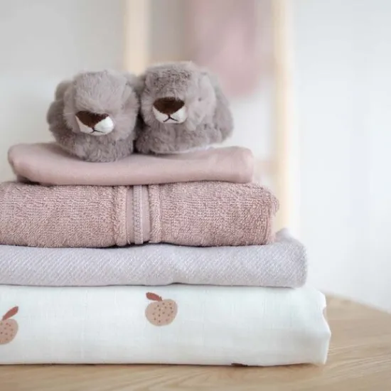Kraamcadeau Kinderbadjas rits met naam