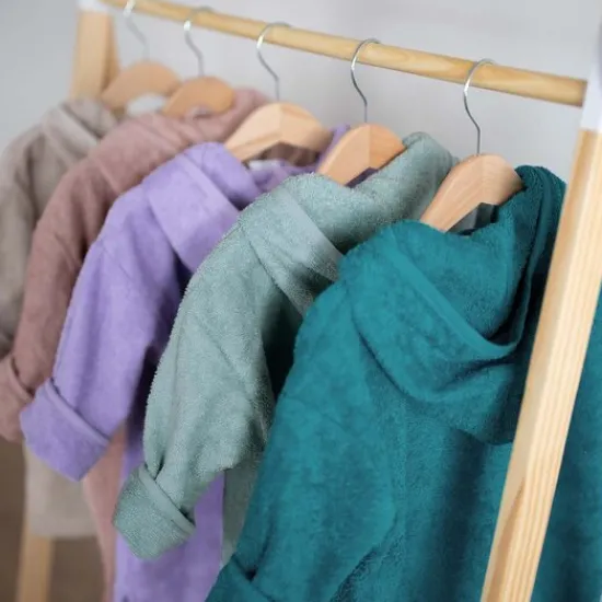 Kraamcadeau Kinderbadjas rits met naam