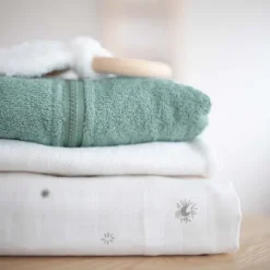 Kraamcadeau Kinderbadjas rits met naam