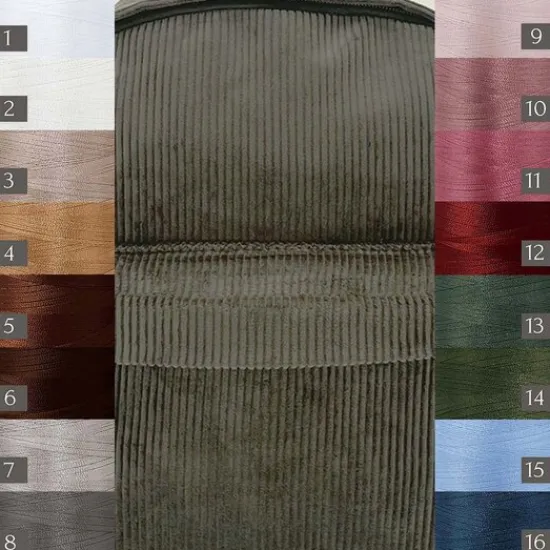 Kraamcadeau Kinderrugzak Corduroy Forest Green - KC Boutique